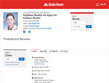 Tablet Screenshot of kathleenrankin.com